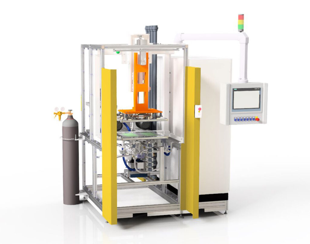 Darstellung des Hauptmoduls der Anlage