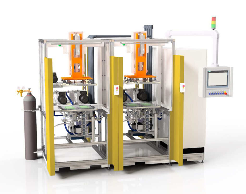 Darstellung vom Hauptmodul und Nebenmodul